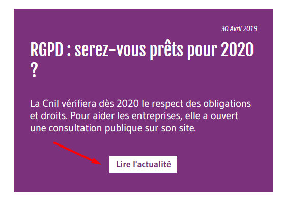 Call to action - Associathèque