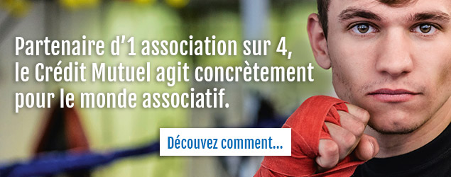 Partenaire d'1 association sur 4, le Crédit Mutuel agit concrètement pour le monde associatif