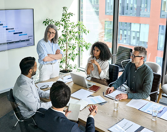 réunion équipe entreprise