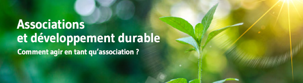 Associations et développement durable