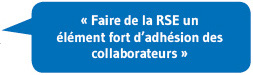 Faire de la RSE un élément fort d'adhésion des collaborateurs